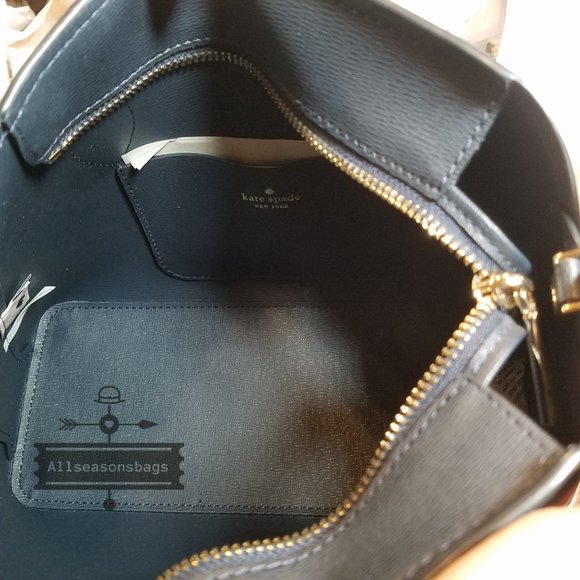 AUTHENTIC Kate Spade Darcy Satchel Road Trip with L-zip Key Chain Card HOLDER - Picture 4 of 10